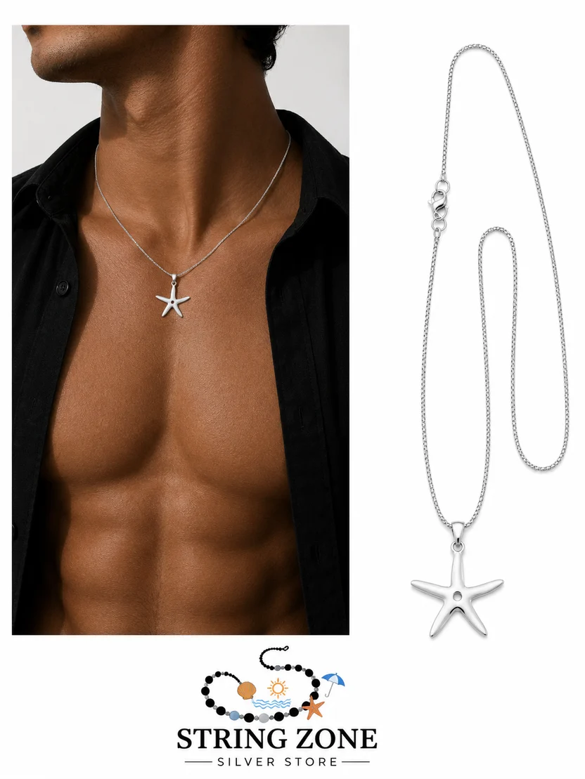Italian silver with star