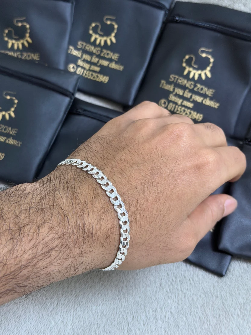 Italian Wide Gourmet Bracelet