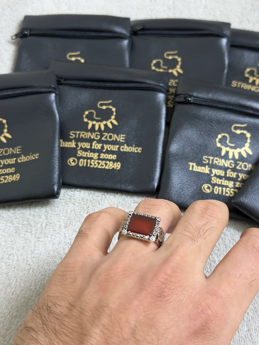 Original Italian silver premium quality (Red)