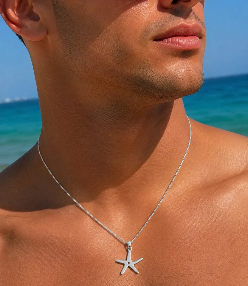 Italian silver with star